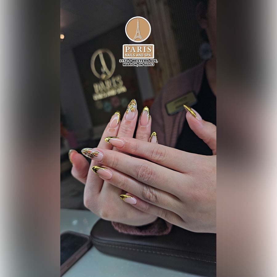Nail design by Paris Nails and Spa